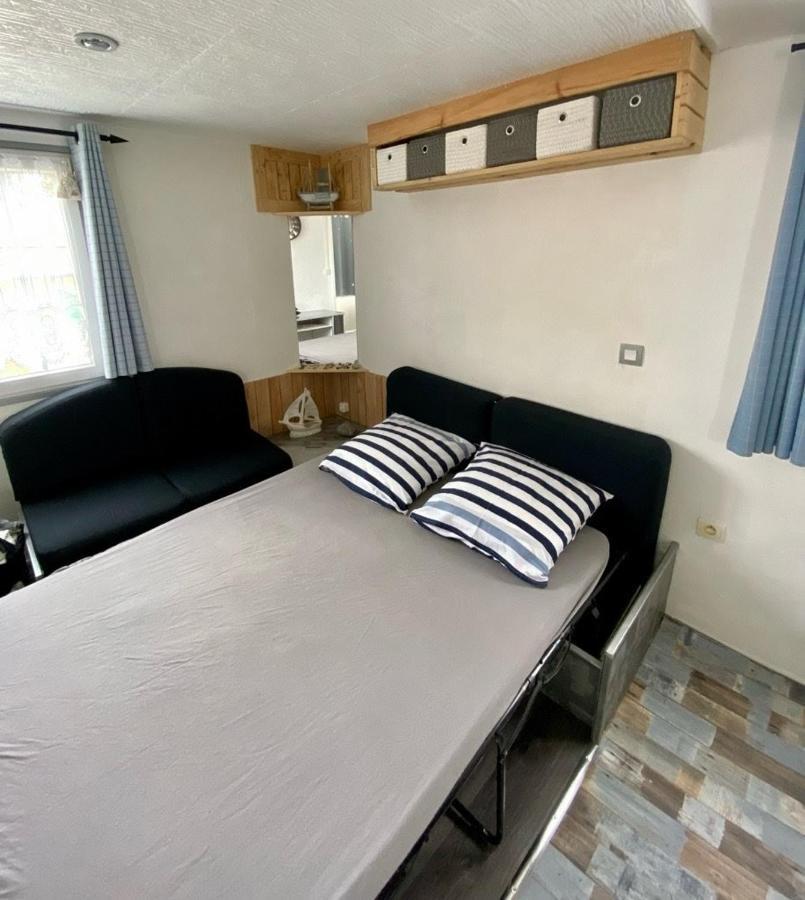 Mobilhome Emplacement 21 Biville-sur-Mer Esterno foto